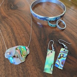 EXCLUSIVE! Abalone Shell Jewelry Bundle